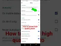 Facebook High quality story and photo upload settings 🤔😱💯2024