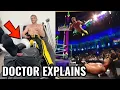 Doctor Explains Logan Paul Knee Injury vs Roman Reigns at WWE Crown Jewel