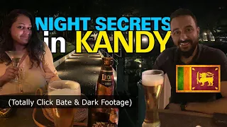 late night walk around kandy lake sri lanka lets find out 