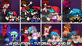 but evolution with 9 mods difference in skin and song tutorial friday night funkin fnf mods 