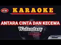 ANTARA CINTA DAN KECEWA - Wulandary ( Karaoke/Lirik )