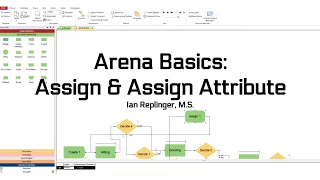 Arena Basics Assign and Assign Attribute Modules