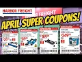 Harbor Freight April 2026 Super Coupons Hercules ICON Badland Deals