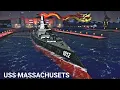 USS Massachusetts Gameplay No Commentary Modern Warships