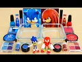 Download Lagu Sonic vs Knuckles  - Mixing Makeup Eyeshadow Into Slime ASMR