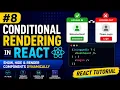 Conditional Rendering in React Show Hide Render Components Dynamically