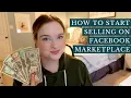 How To Start Selling On Facebook Marketplace