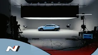 Behind the scenes of IONIQ 6 N Photo Shoot