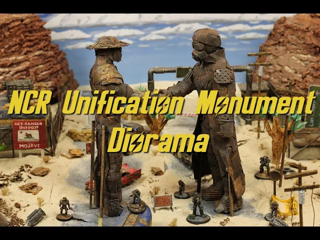 NCR Unification Monument Diorama - Fallout New Vegas