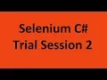 Selenium C Trial Class 2