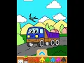 Transport coloring pages