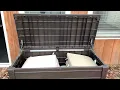Transform Your Outdoor Space Keter Brightwood 120 Gallon Deck Box - Weatherproof Stylish