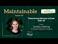 Justine Gehring Refactoring Software at Scale with AI