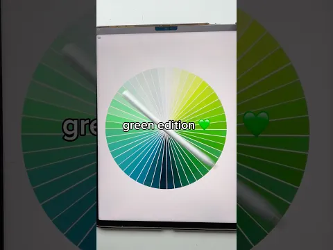 Random Spinner RUINED My Drawing? (Green Edition) 🎨💚 #shorts #drawing #artchallenge #satisfying