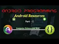 Android Module 2 Part 2 Android Resources Part 2 Image Dimension and Layout Resources