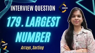 179 Largest Number Array Sorting Easy Explanation Leetcode