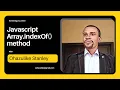 javascript array indexOf method