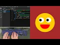 ASMR Programming - Smiley Eyes Follow Mouse Cursor using Html CSS and Javascript