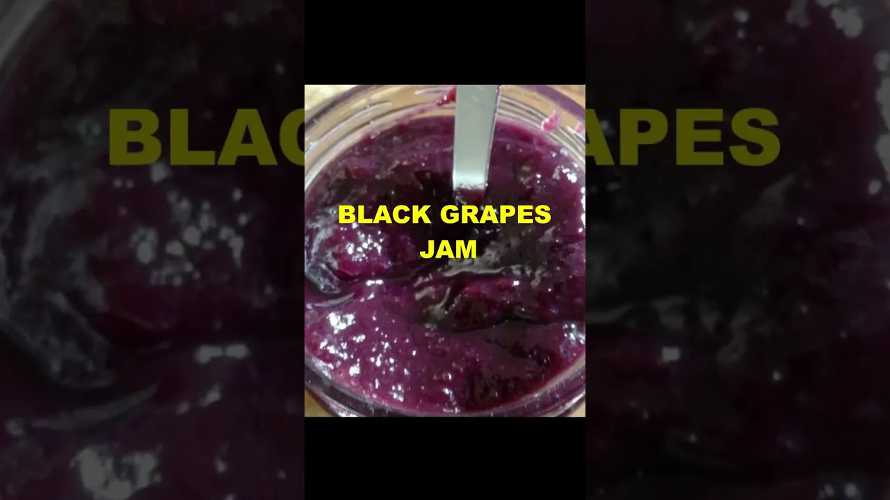     #shorts #ytshorts #blackgrapes #homemade #jamrecipe  #plantbased