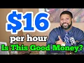 16 Per Hour Good Money in 2021 2021 Salary Financial Literacy