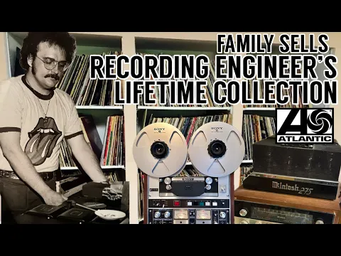 Family Sells Recording Engineer’s Lifetime Collection! Pristine Classic Rock Vinyl + Audiophile Gear