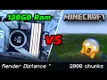 Minecraft With 128GB of Ram - 2000 Render Distance