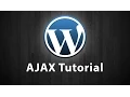 WordPress AJAX Tutorial