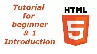 HTML5 Tutorial 1 - Introduction BTT