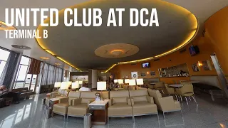 United Club at Washington DCA Airport Terminal B