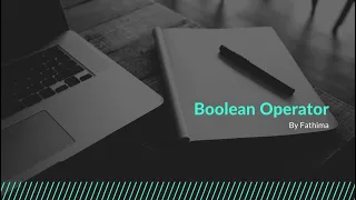 Boolean Operatiors SQL 10