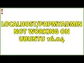 not working on ubuntu 16 04 4 Solutions