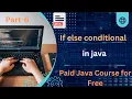If else Part - 6 Condition statement in java java tutorial