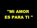 LA DINASTIA DE TUZANTLA,MICH - MI AMOR ES PARA TI