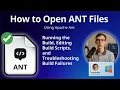 How to Open ANT Files Apache Ant