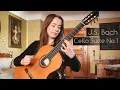 Download Lagu J.S. Bach, Cello Suite No 1 - Julia Lange, Classical Guitar