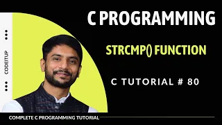 Strcmp Function in C In Hindi