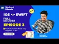 Swift Functions Made Easy Episode 3 IOS Swift Series