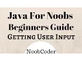 Getting User Input Scanner Class