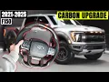AMAZON Carbon Fiber Steering Wheel INSTALL 21-25 Ford Raptor
