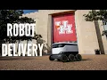 Starship Autonomous Food Delivery Robots Deployed at University of Houston