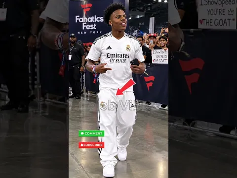 IShowSpeed’s Adidas Training Outfit in New York ⚽🔥
