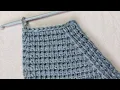 How to decrease stitches in a tunisian stitch tutorial