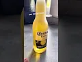 Instant CoronaBeer Slushy Just give it a tap after putting in freezer