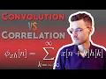 Convolution vs Correlation in Signal Processing and Deep Learning DSP