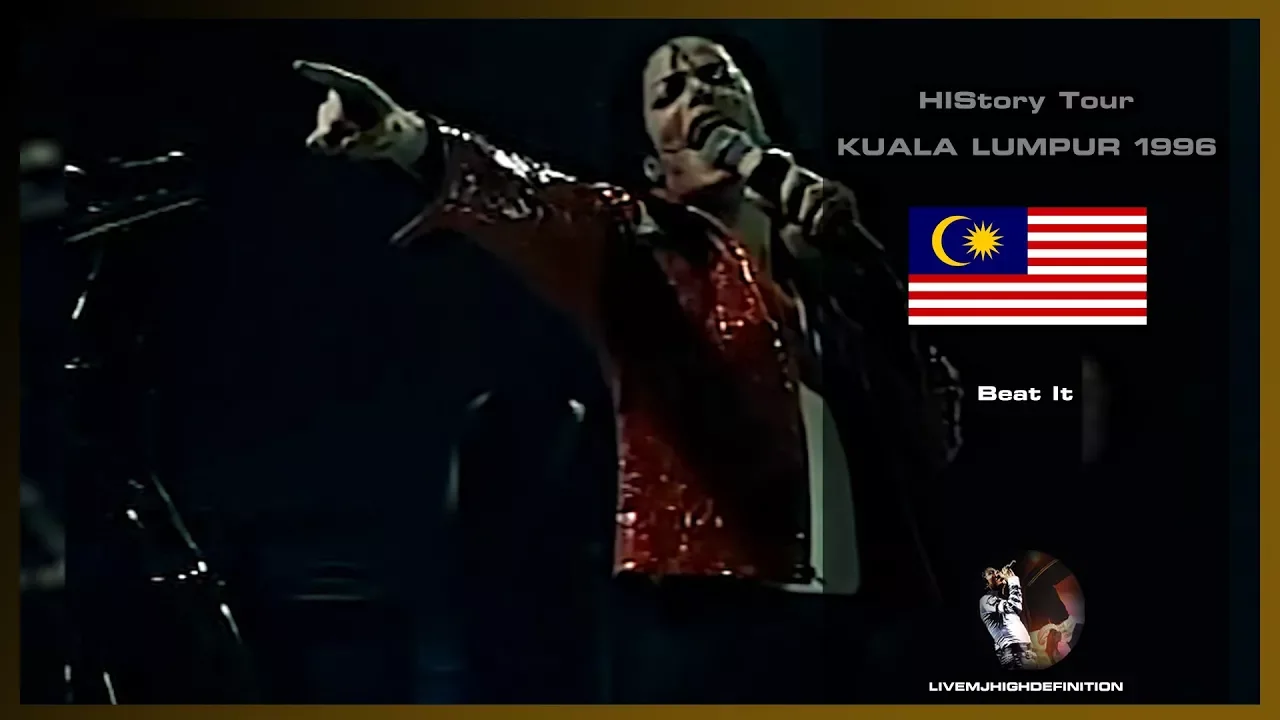 Michael Jackson - Beat It - Live Kuala Lumpur 1996 - HD