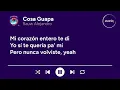 Rauw Alejandro - Cosa Guapa (Letra/Lyrics)