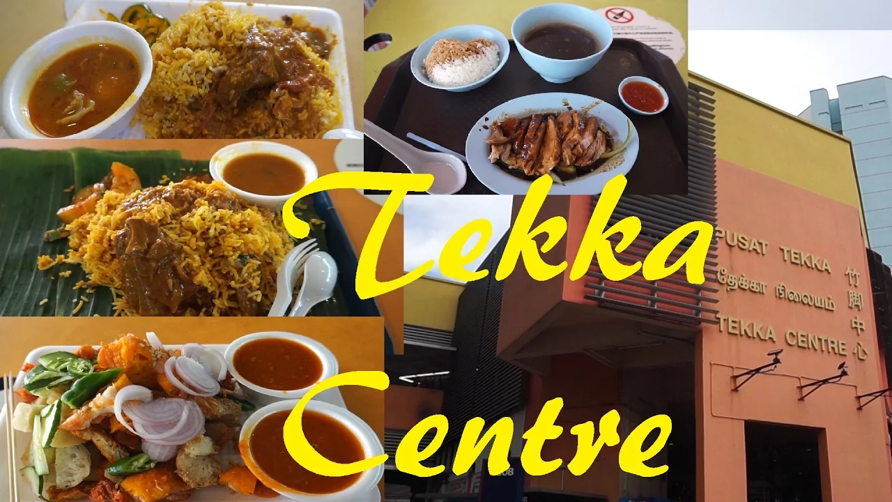 Tekka Centre. Allauddins Briyani, Yakader Muslim Food & Heng Gi Goose and Duck Rice.