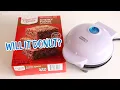 Will It Donut Chewy Fudge Brownie Donuts Dash Personal Donut Maker