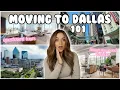 MOVING TO DALLAS Things You NEED To Know Before Moving To DTX 10 apartment tours more