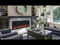 SimpliFire Allusion Platinum Electric Fireplace